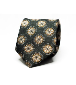 Men's Classic Dark Green Tie