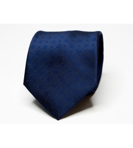 Elegant blue floral tie