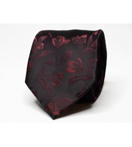 Men's red wine tie