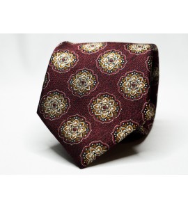 Men's Red Medal Tie